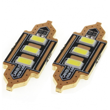 Žárovky sulfit  VERTEX Festoon C5W 3xSMD 5730 12V 36mm