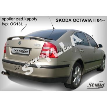 ŠKODA OCTAVIA II HTB (04+) spoiler zad. kapoty (EU homologace)