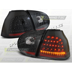 VW GOLF V 2003-09 ZADNÍ LED LAMPY BLACK