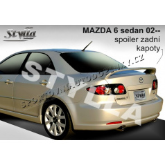 MAZDA 6 sedan 02+ spoiler zad. kapoty