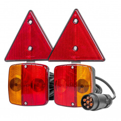 Sada světel lamp pro přívěs na magnet AMIO-02095