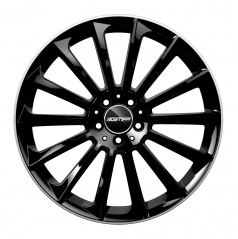 Alu kolo GMP STELLAR black 7,5x17 5x112 ET45