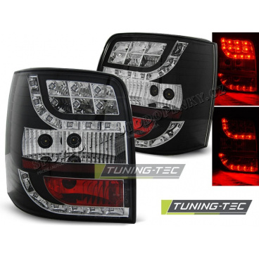 VW PASSAT 3BG 2000-04 VARIANT ZADNÍ LED LAMPY BLACK