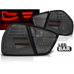 BMW E90 03.05-08.08 zadní lampy smoke LED BAR