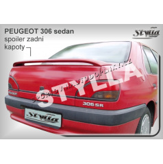 PEUGEOT 306 SEDAN (93-01) spoiler zad. kapoty (EU homologace)