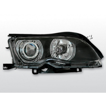 BMW E46 01-05 ANGEL EYES BLACK (LPBM32) - sedan / touring