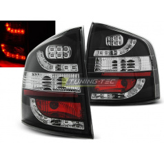 Škoda Octavia 2 kombi 2004-12 zadní LED lampy black