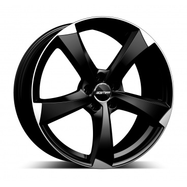 Alu kolo GMP ICAN black 7,5x18 5x100 ET35