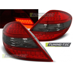 Mercedes R171 SLK 2004-2011 zadní LED lampy red smoke