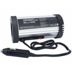 Adaptér napětí (z 12 na 230V 160W) + USB 1A