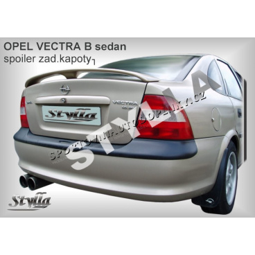 OPEL VECTRA B SEDAN  (95-99) spoiler zad. kapoty (EU homologace)