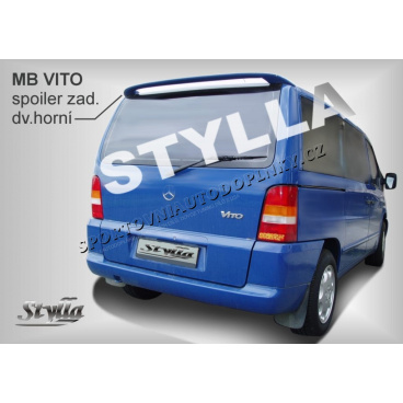 MERCEDES BENZ VITO I  spoiler zad. dveří horní (EU homologace)