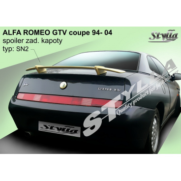 Alfa Romeo GTV 1995+ spoiler zadní kapoty (EU homologace)