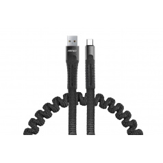 Kabel USB micro USB pružinový 1.2 m UC-12 AMIO-02529