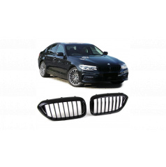 Gril BMW 5 G30 F90 G31 jednotlivé žebro Lesklá černá