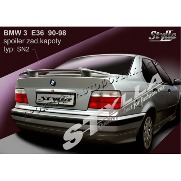 BMW 3/E36 SEDAN 90-98 spoiler zadní kapoty (EU homologace)