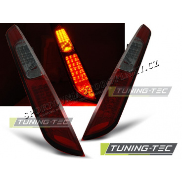 FORD FOCUS MK2 09.2004-08 KOMBI ZADNÍ LED LAMPY RED SMOKE