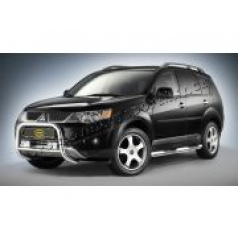 Mitsubishi Outlander, 2007- , boční pryžové ochranné lišty dveří (sada)