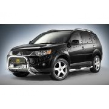 Mitsubishi Outlander, 2007- , boční pryžové ochranné lišty dveří (sada)