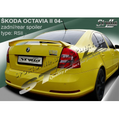 ŠKODA OCTAVIA II htb 04+ spoiler zad. kapoty RS II (EU homologace)