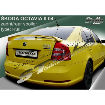 ŠKODA OCTAVIA II htb 04+ spoiler zad. kapoty RS II (EU homologace)