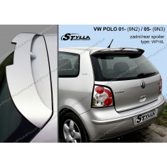 VW Polo 9N 3D/5D 2001+ zadní spoiler (EU homologace)