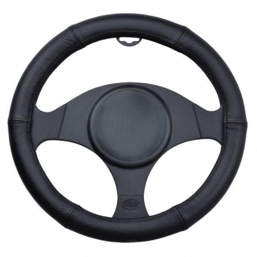 Potah na volant 100% kůže 44-46cm black