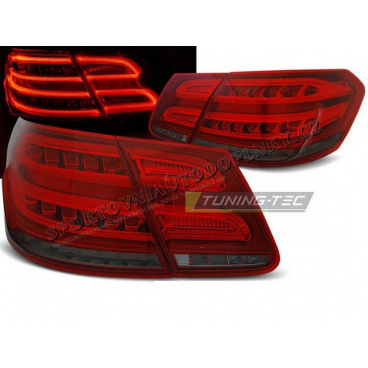 Mercedes E-klasa W212 2009-13 zadní lampy red smoke LED