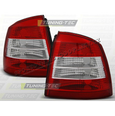 OPEL ASTRA G 1997-04 ZADNÍ LAMPY RED WHITE