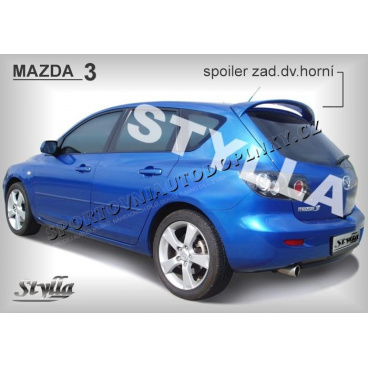 MAZDA 3 htb 03+ spoiler zad. dveří horní (EU homologace)