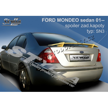 FORD MONDEO sedan 01-07 spoiler zad. kapoty (EU homologace)