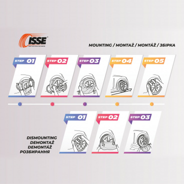 Textilné snehové reťaze Isse Super 54 2 ks