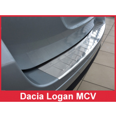 Nerez kryt- ochrana prahu zadního nárazníku Dacia Logan MCV 2013-16