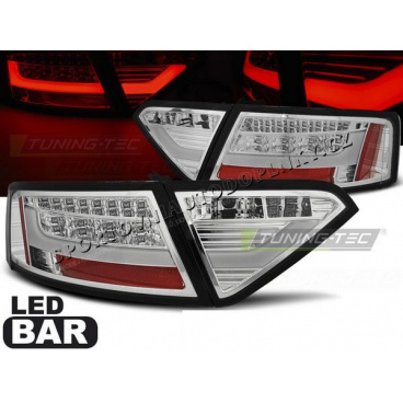 Audi A5 2007-06.2011 Coupe - zadní lampy chrome LED BAR