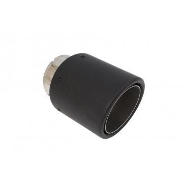 Koncovka tlumiče 89mm vstup 63mm Carbon Mat