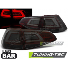 VW Golf 7 2013- zadní lampy smoke red LED BAR