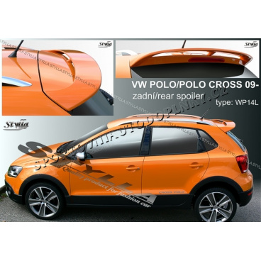 VW POLO-POLO CROSS 2009- zadní spoiler (EU homologace)