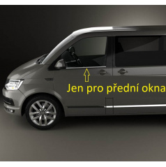 Nerez spodní lišty předních oken VW T6.1 2019+ 2 ks