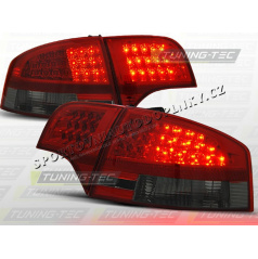 AUDI A4 (B7) SEDAN 2004-08 ZADNÍ LED LAMPY RED SMOKE