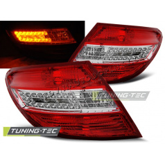 Mercedes C-Klasa W204 Sedan 2007-2010 zadní LED lampy red white