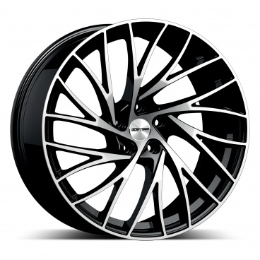 Alu kolo GMP ENIGMA black diamond 8,0x19 5x108 ET45