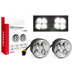 Světla denního svícení DRL 510HP 70 mm 2x4 SMD LED