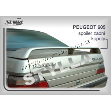 PEUGEOT 605 (90-99) spoiler zad. kapoty (EU homologace)