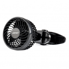 Větrák automobilový ventilátor s klipsem 24V AMIO-03006