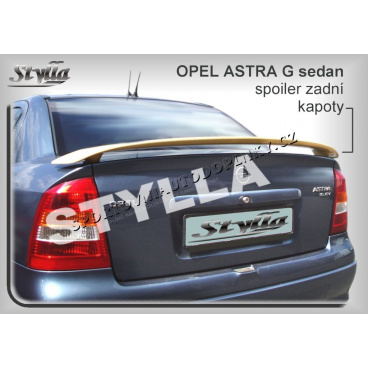 OPEL ASTRA G SEDAN  (98-01) spoiler zad.  kapoty (EU homologace)