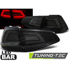 VW Golf 7 2013- zadní lampy smoke black LED BAR