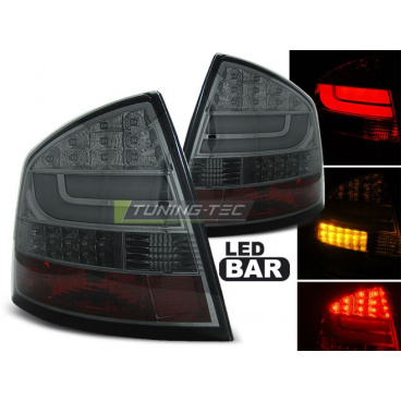 Škoda Octavia 2 Sedan 2004-12 zadní lampy smoke LED BAR