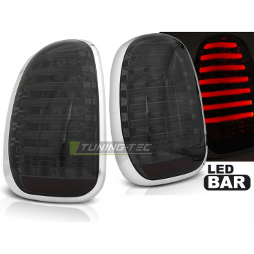 Mini R60 Countryman 2010-14 zadní lampy smoke LED BAR