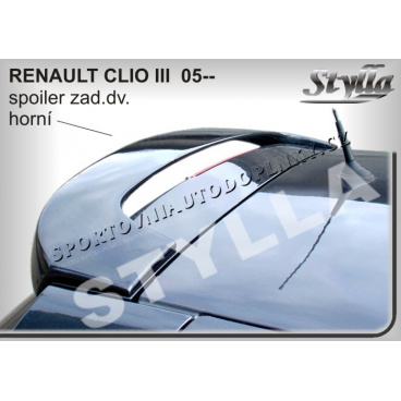 RENAULT CLIO III 06+ spoiler zad. dveří horní