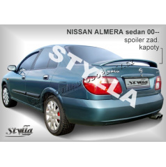 NISSAN ALMERA SEDAN (00+) spoiler zad. kapoty